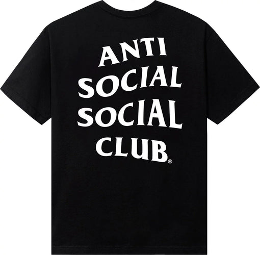 Camiseta ASSC Anti Social Social Club "Mind Games" Preto