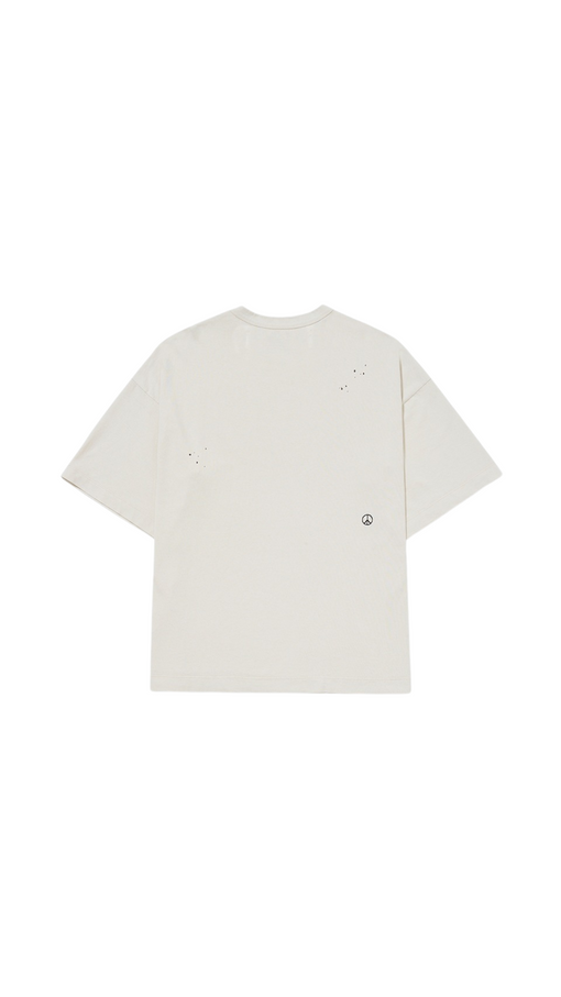 Camiseta Piet "Splatter" Off White