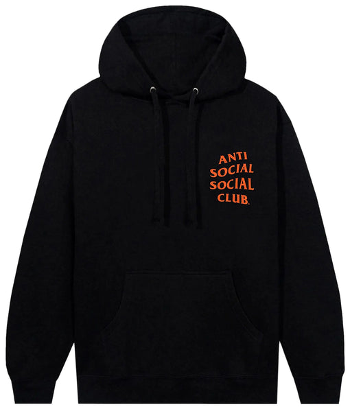Moletom ASSC Anti Social Social Club Halloween Mind Games "Black/Orange" Preto/Laranja