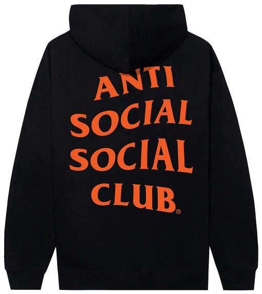 Moletom ASSC Anti Social Social Club Halloween Mind Games "Black/Orange" Preto/Laranja