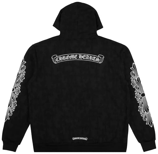 Moletom Chrome Hearts "Cemetry Cross " Preto