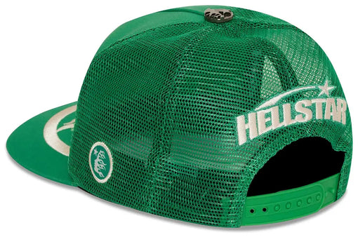 Boné Hellstar Big Log Trucker Snapback Hat Verde