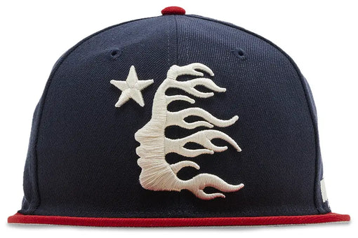 Boné Hellstar Baseball Hat (Fitted) Azul/Vermelho
