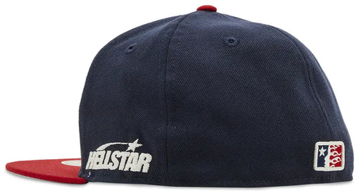Boné Hellstar Baseball Hat (Fitted) Azul/Vermelho