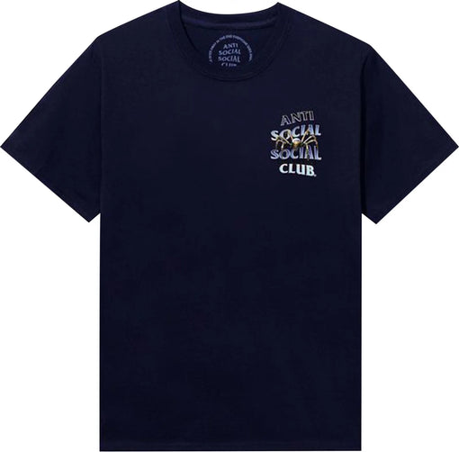 Camiseta ASSC Anti Social Social Club Crawl to Me "Navy" Azul Marinho
