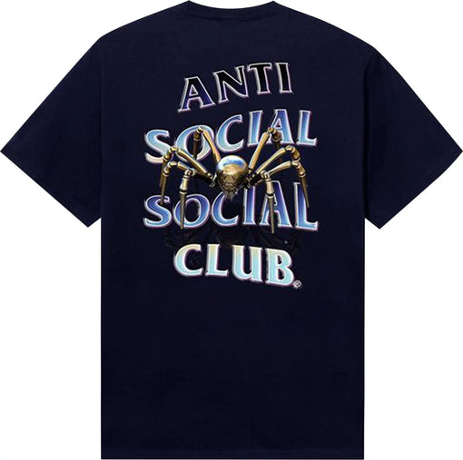 Camiseta ASSC Anti Social Social Club Crawl to Me "Navy" Azul Marinho