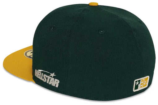 Boné Hellstar Baseball Fitted Verde Amarelo