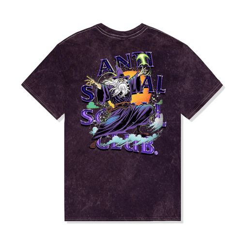 Camiseta ASSC Anti Social Social Club Sleave Tie Dye "Purple Mineral" Roxo