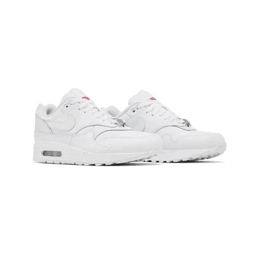 Tênis Nike Air Max 1 '87 SP x Supreme "Triple White" Branco