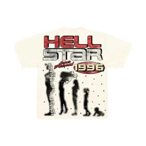 Camiseta Hellstar Records Studio Cranium Creme