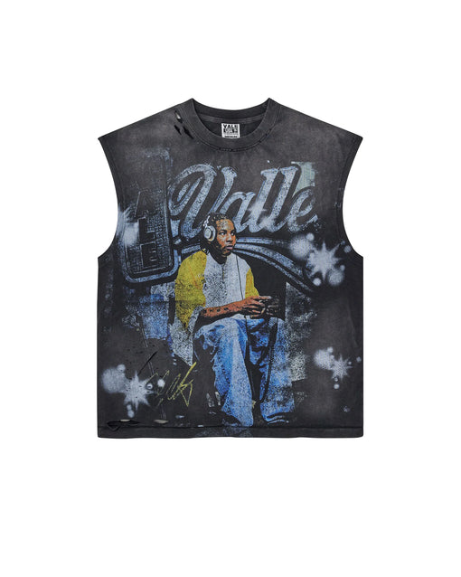 Regata Valley Game Time Tank Top Cinza