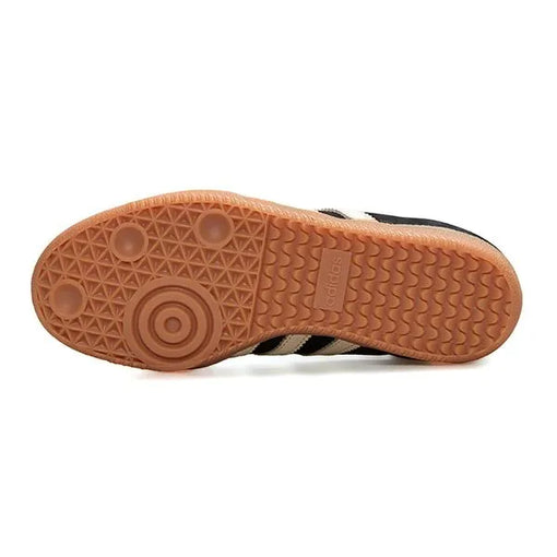 Tênis Adidas Samba OG "Core Black Wonder White" Preto/Creme