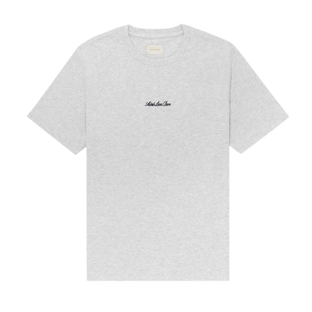 Camiseta Aimé Leon Dore "Embroidered Logo" Cinza