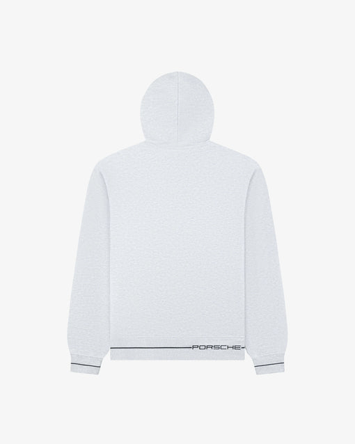 Moletom Aimé Leon Dore x Porsche Full-Zip Hoodie "Silver Mix" Cinza