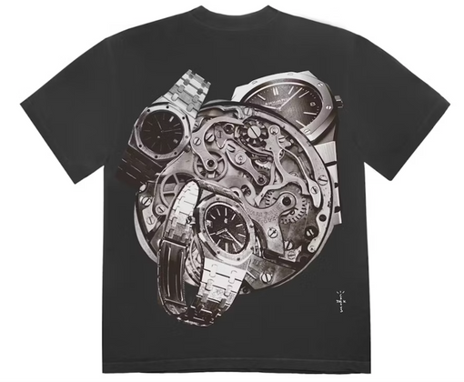 Camiseta Travis Scott x Audemars Piguet "Collage" Preto