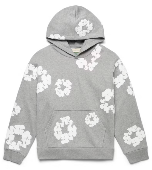 Moletom Denim Tears "The Cotton Wreath Sweatshirt" Cinza