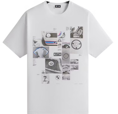 Camiseta Kith x BMW "Motorsport Vintage" Branco