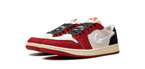 Tênis Air Jordan 1 Retro Low "Trophy Room Rookie Card Home" Branco (Numbered) (with Numbered Trading Card)