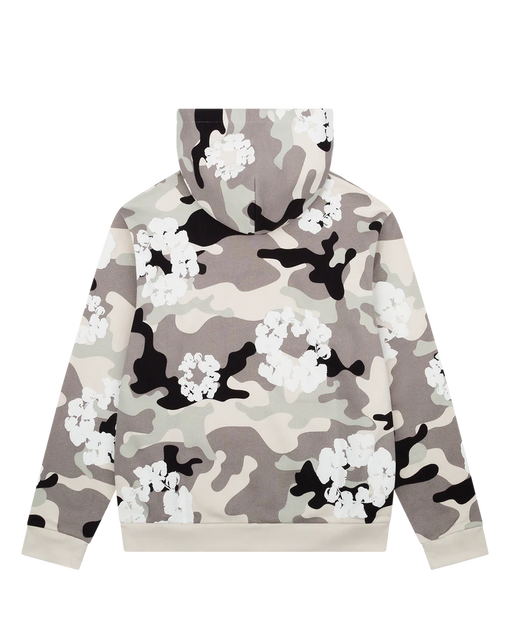 Moletom Denim Tears "Cotton Wreath Zip Hoodie Camo" Branco