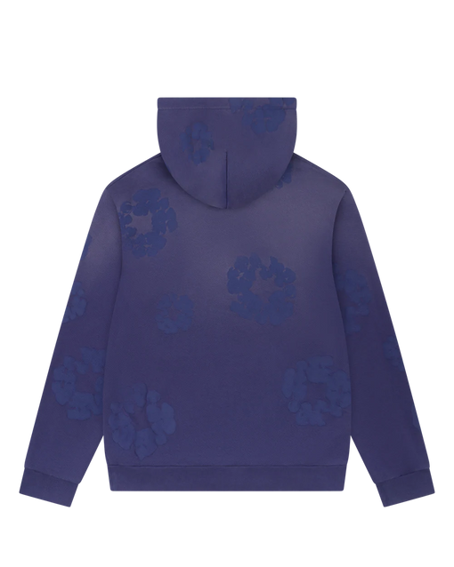 Moletom Denim Tears Mono Cotton Wreath Hoodie Washed Blue Azul