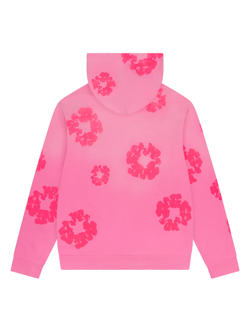 Moletom Denim Tears Mono Cotton Wreath Hoodie Pink Rosa