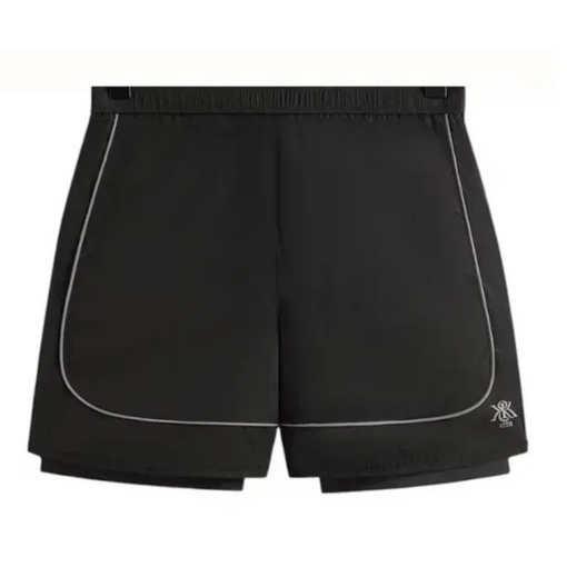 Shorts Kith "K-Tech Jordan Tech" Preto