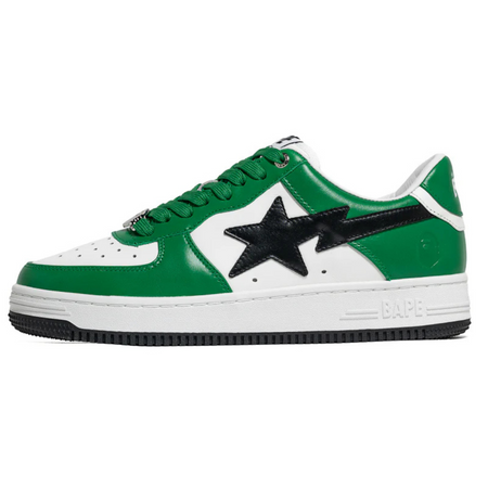 Tênis A Bathing Ape Bape Sta #3 M2 "Green/White" Verde/Branco