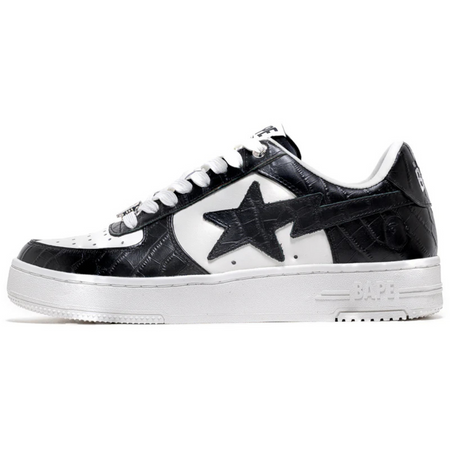 Tênis A Bathing Ape Bape Sta #3 "Black" Preto
