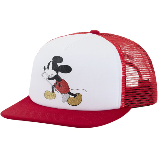 Boné Supreme x Number (N)ine x Mickey Mouse Mesh Back 5-Panel "Red" Vermelho