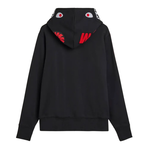 Moletom Bape x Adidas Shark Fleece Full Zip "Black" Preto