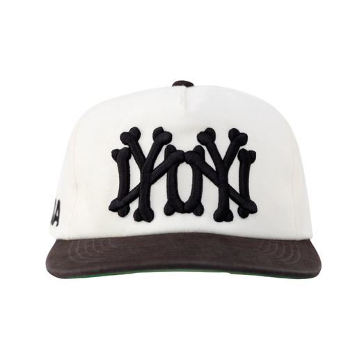 Boné oMA NY NY Bones "Cookies & Cream" Creme/Marrom