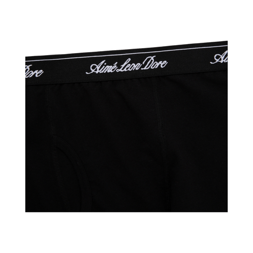 Cueca Boxer Aimé Leon Dore "Brief " Preto (Kit c/ 3 unidades)