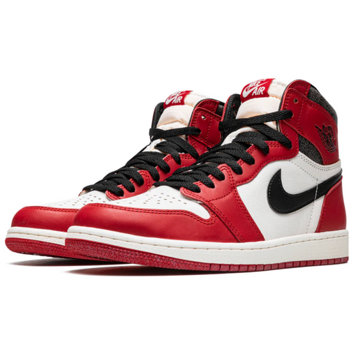 Tênis Nike Air Jordan 1 Retro High OG "Chicago Lost and Found" Branco/Vermelho