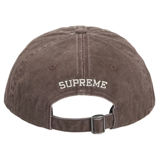 Boné Supreme Italy 6-Panel FW25 "Brown" Marrom