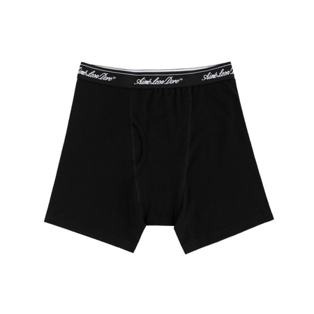 Cueca Boxer Aimé Leon Dore "Brief " Preto (Kit c/ 3 unidades)