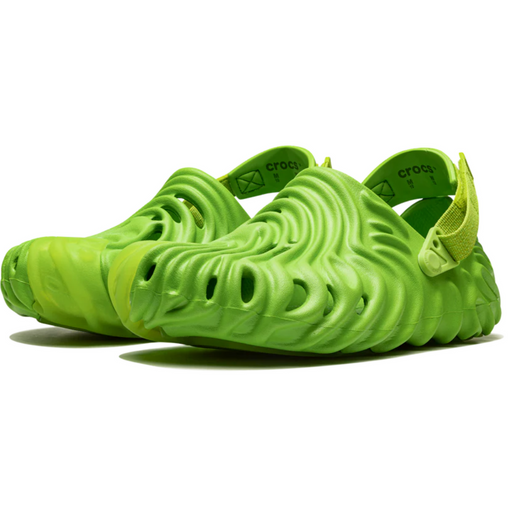 Sandália Crocs Pollex Clog By Salehe Bemburry "Crocodile" Verde