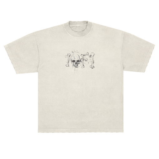 Camiseta Exclusiviist 1of1 H1dden Angels "Off-White" Bege
