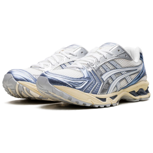 Tênis Asics Gel-Kayano 14 "Cream Metallic Blue" Bege/Azul