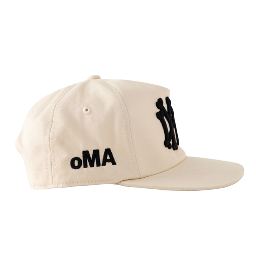 Boné oMA NY NY Bones "Cream" Bege