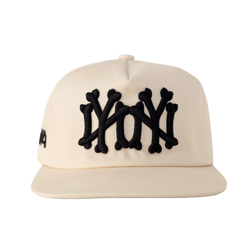Boné oMA NY NY Bones "Cream" Bege