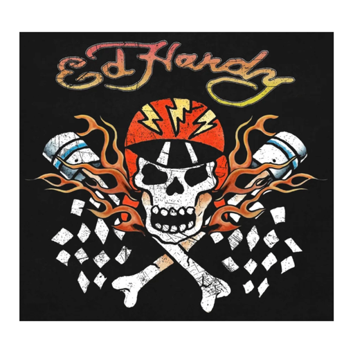 Regata Ed Hardy Skull Racer "Black" Preto