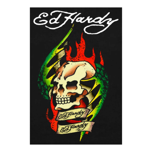 Regata Ed Hardy Skull "Black" Preto