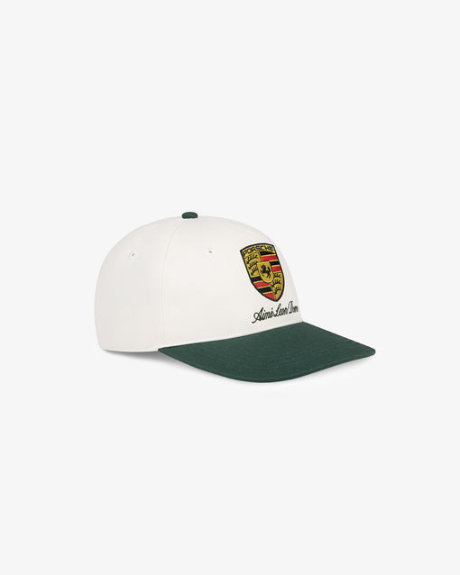 Boné Aimé Leon Dore x Porsche Colorblock Logo "Pristine Multi" Verde/Branco
