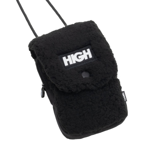 Fleece Wallet Bag "Logo" Preto