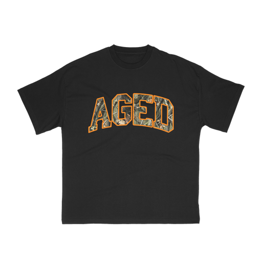 Camiseta Aged Archive "Logo Real Tree" Preto