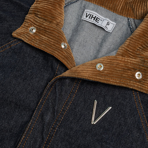 Jaqueta Vihe "Jeans Punk" Azul