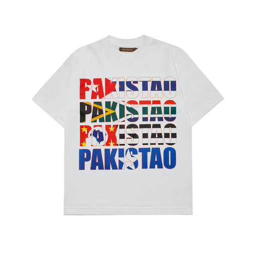 Camiseta Mad Enlatados "Pakistão" Branco