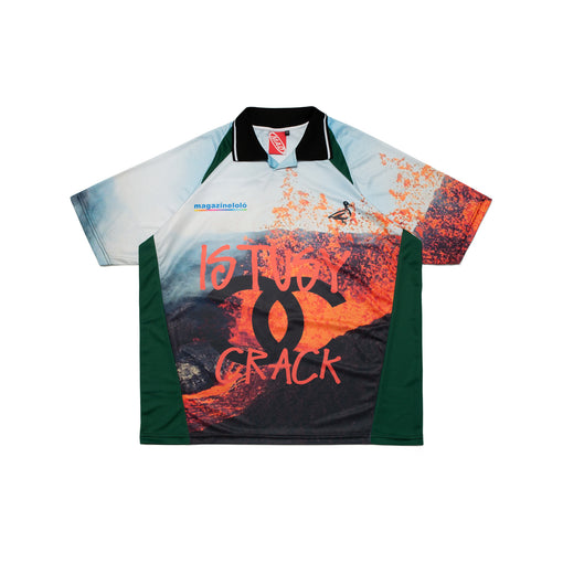 Camisa Jersey Mad Enlatados "Vulcão" Multicolor