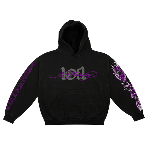 Moletom Exclusivist 1of1 x Ed Hardy Upstream Flow Preto