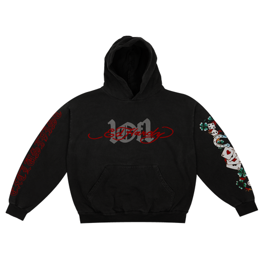 Moletom Exclusivist 1of1 x Ed Hardy Sin City Preto